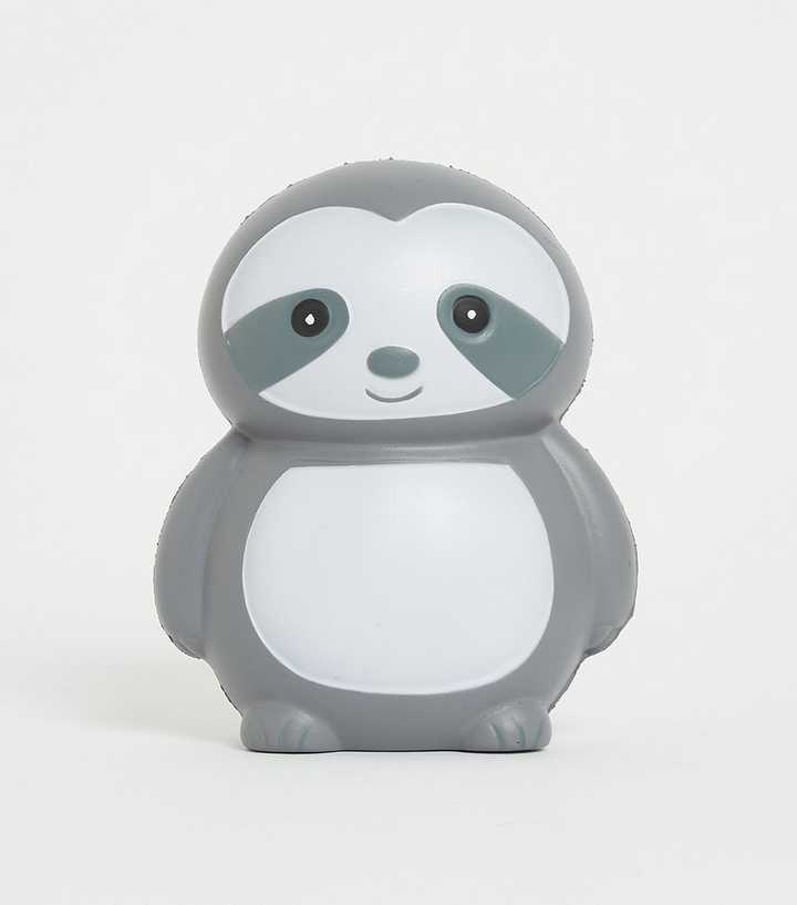 Grey Sloth Stress Ball