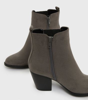 women's grey cowboy boots