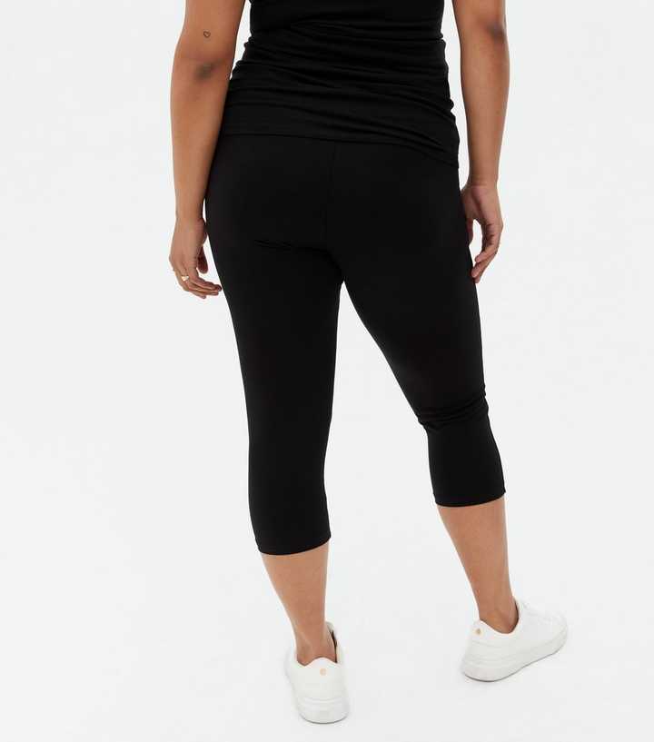 3/4-length sports leggings black Only Play
