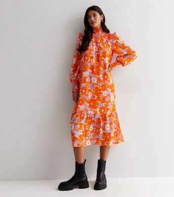 new look chiffon dress