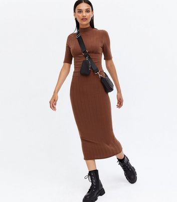 brown dress skirt