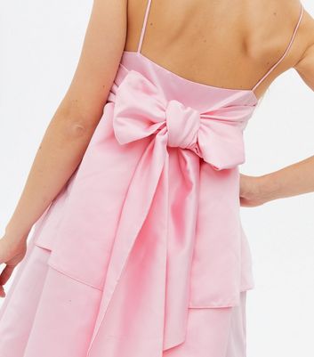 Adrianna Papell Mikado Off-the-Shoulder Oversized Bow Back A-Line Dress |  Dillard's