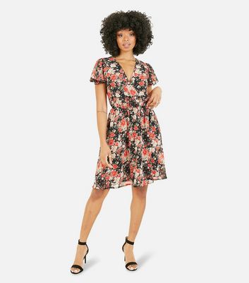 mela wrap dress