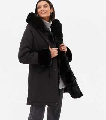 new look parka jacket