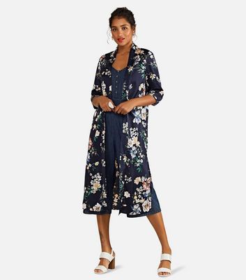 Click to view product details and reviews for Yumi Navy Floral Long Kimono New Look. Click to view product details and reviews for Yumi Navy Floral Long Kimono New Look.