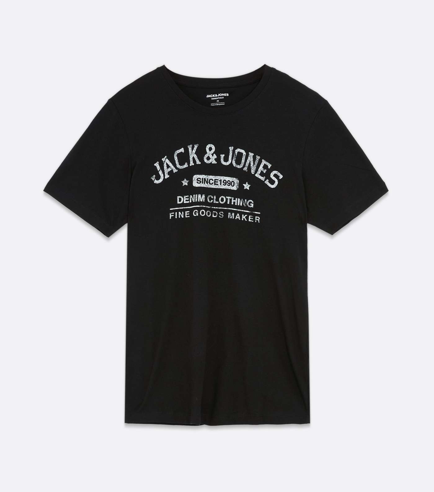Jack & Jones Black Logo Short Sleeve Crew T-Shirt Image 5