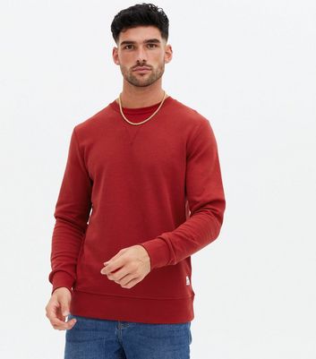 dark red sweatshirt mens