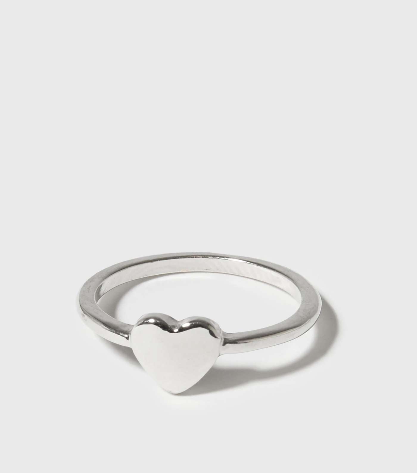 Silver Heart Ring Image 2