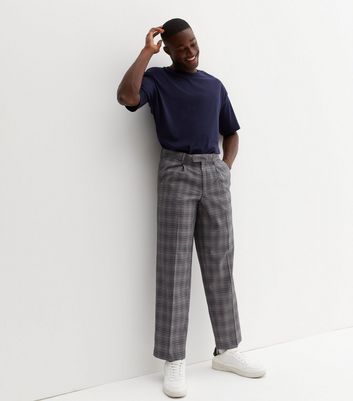 Street Clothing Men's Plaid Pants New Sports Casual Pants - Temu