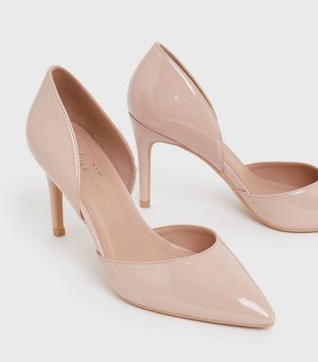 Cream cheap pointed heels