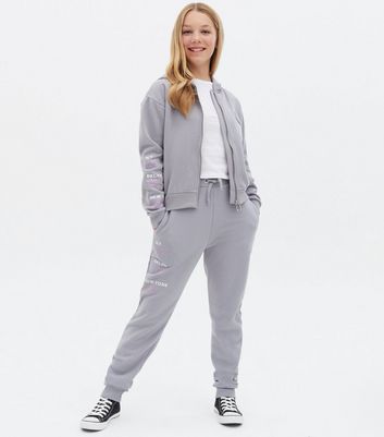 grey tracksuit girls