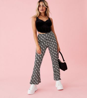 Oopsie-Daisies Petite Black Ditsy 