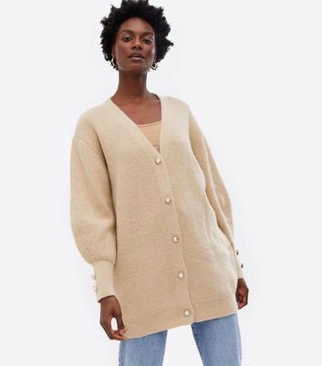 Camel oversized clearance cardigan