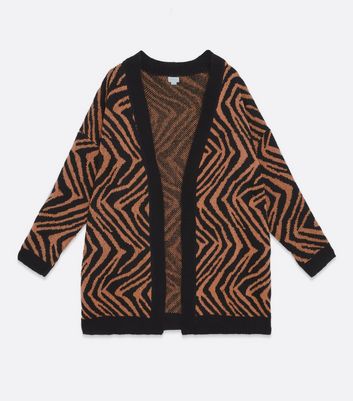 blue zebra cardigan