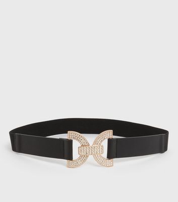 diamante elastic belt