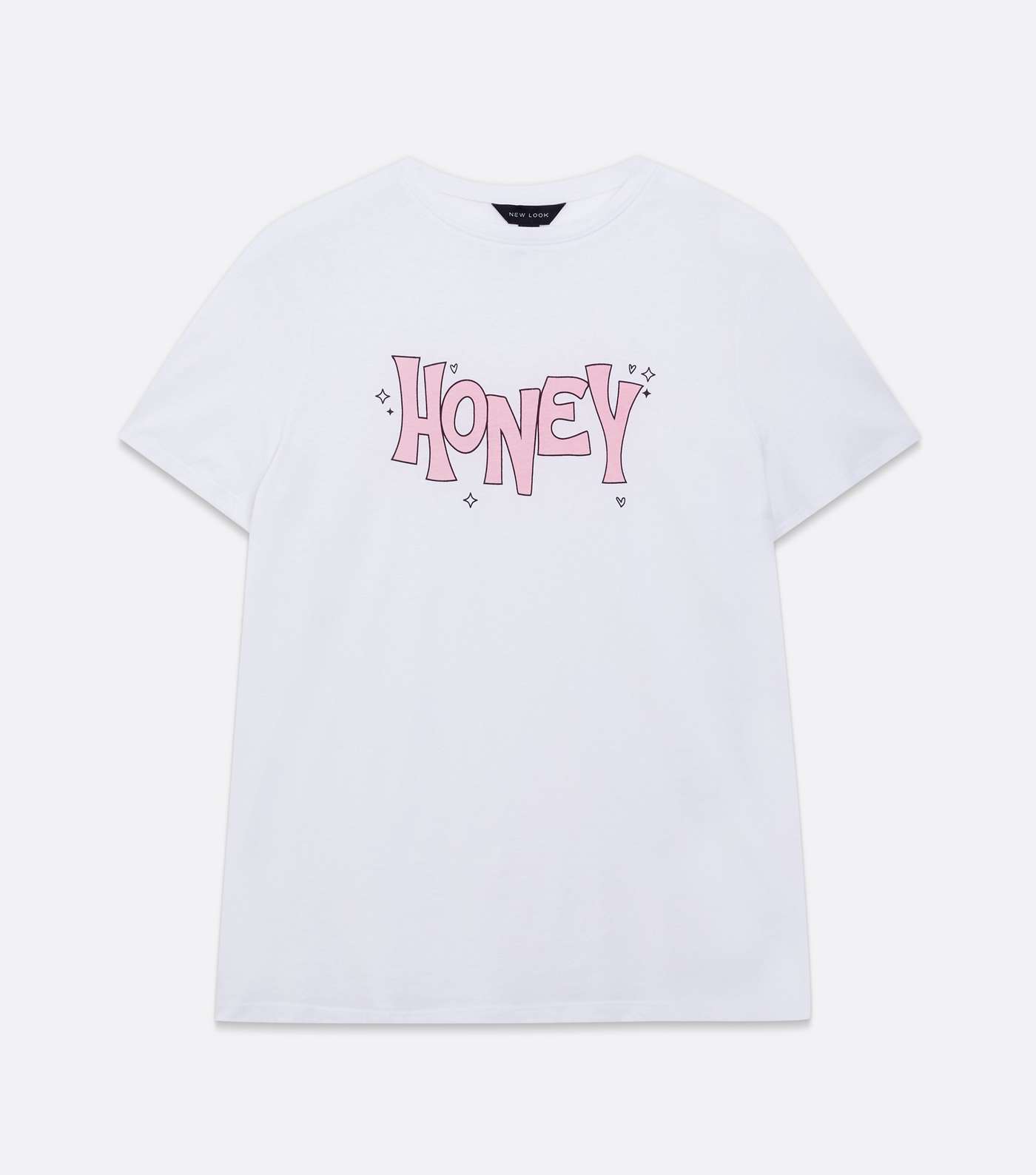 White Honey Logo T-Shirt Image 5