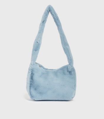 fur shoulder bag