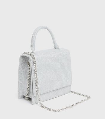 Girls store silver bag