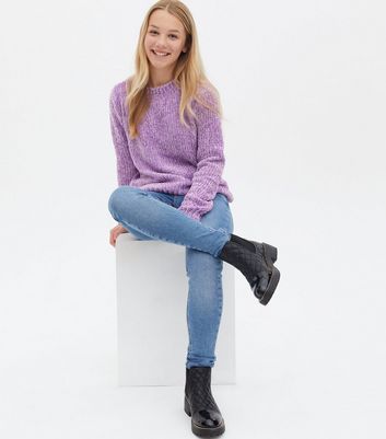 purple chenille jumper