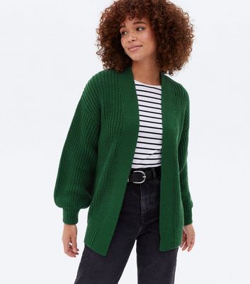 Forest green shop cardigan sweater