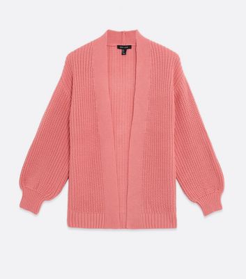 Damen Bekleidung Coral Knit Puff Sleeve Cardigan