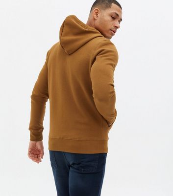 Tan hot sale zip hoodie