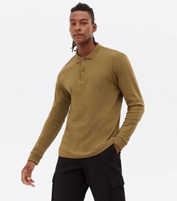 cheap mens long sleeve polo shirts