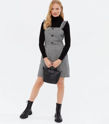 dog tooth pinafore