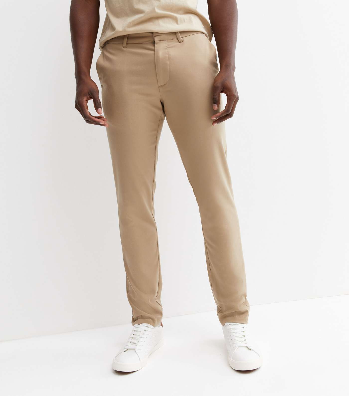 Stone Skinny Suit Trousers Image 2