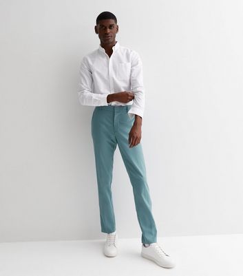 OCTAVE Casual Trousers  Buy OCTAVE Mens Teal Trouser Online  Nykaa Fashion