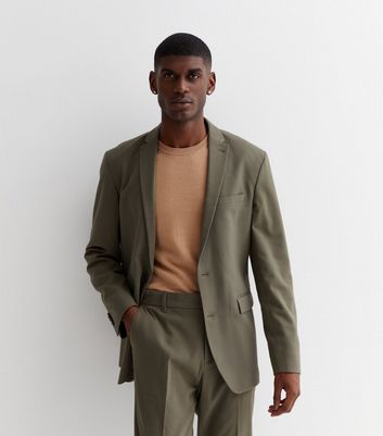 Cheap green 2025 suit jacket