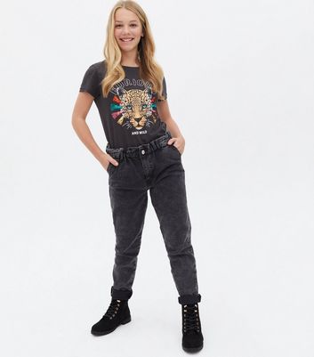 Black jeans store for kids girls