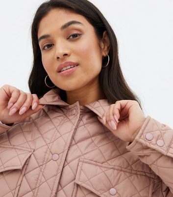 women's petite quilted jacket