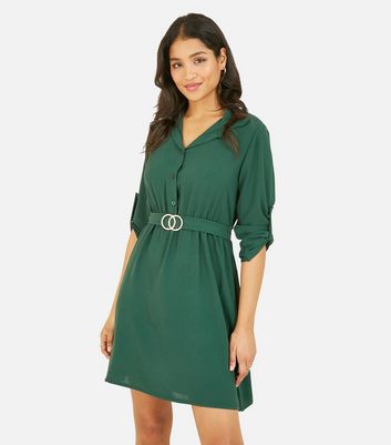 green circle dress