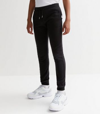 Boys black slim discount joggers