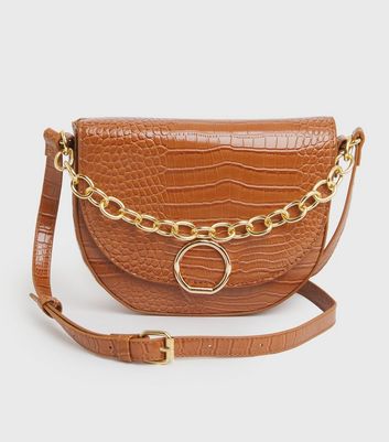 tan cross body bag new look