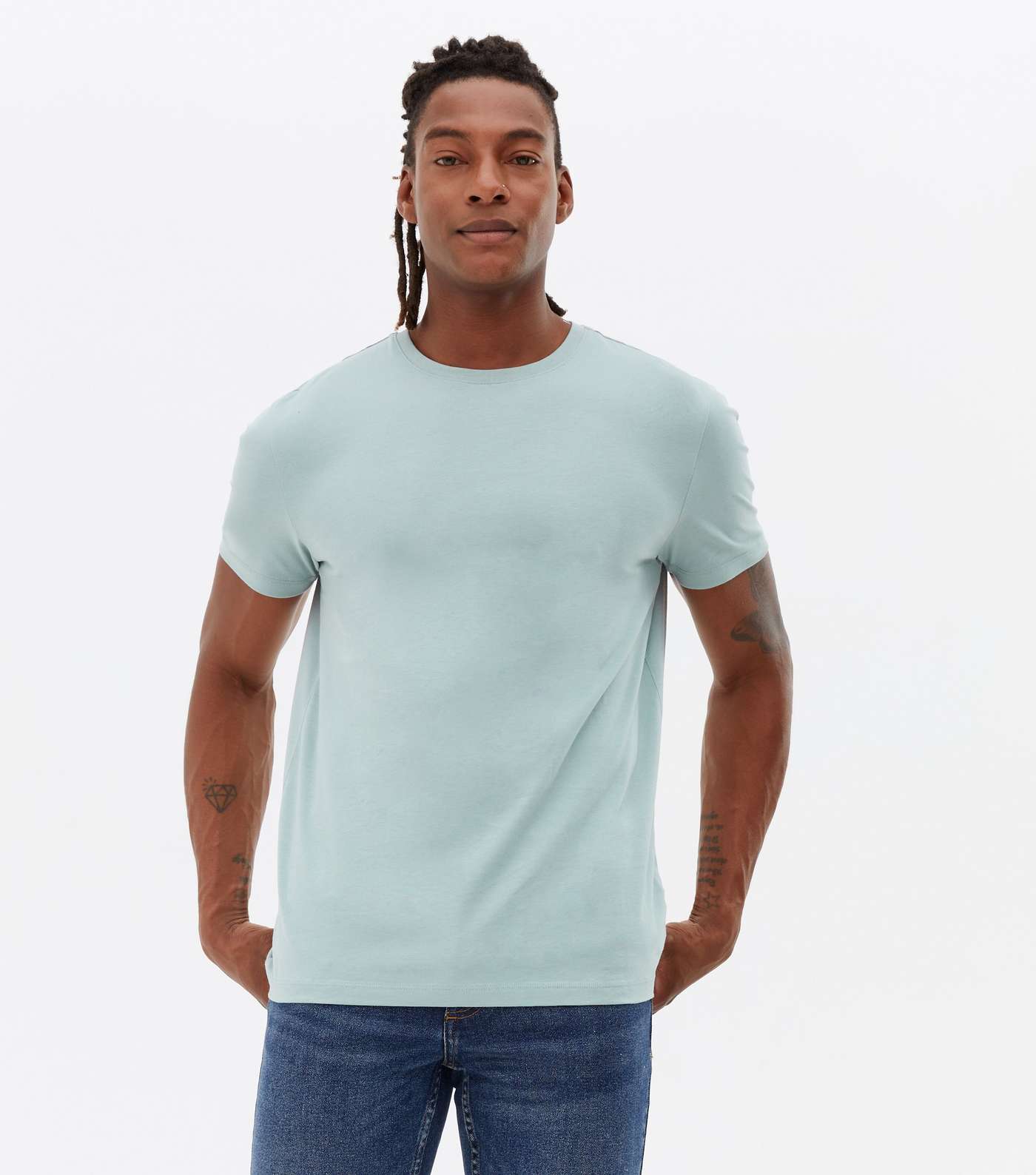 Olive Short Sleeve Crew Neck T-Shirt