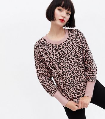 Womens cheetah sweatshirt Clearance