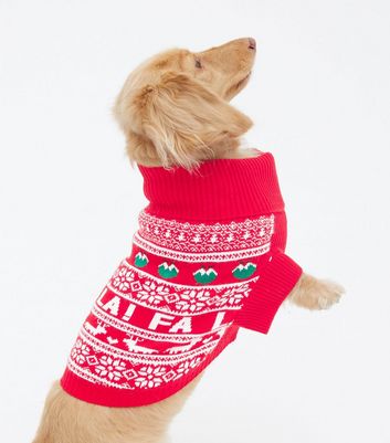 new look dog jumpers