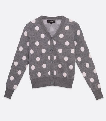 ladies spotty cardigan