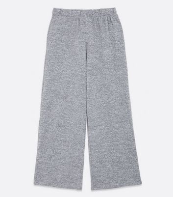 Click to view product details and reviews for Noisy May Dark Grey Wide Leg Trousers New Look.
