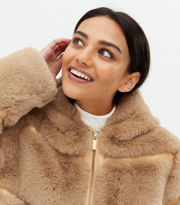 New look pelted outlet faux fur jacket