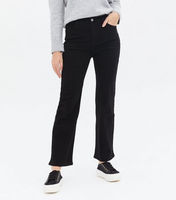 Click to view product details and reviews for Pink Vanilla Black High Waist Wide Leg Jeans New Look.