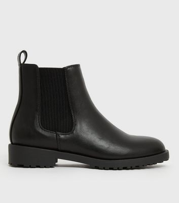 cleated chelsea boots