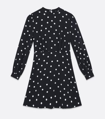new look black and gold dress