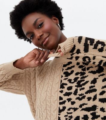 Target leopard sale print sweater