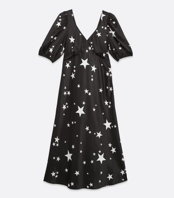 Celleni star 2024 print midi dress