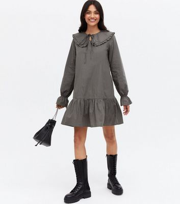 dark grey short dress