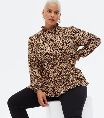 leopard turtleneck kohls