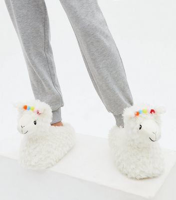 asos llama slippers